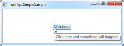 A simple ToolTip example