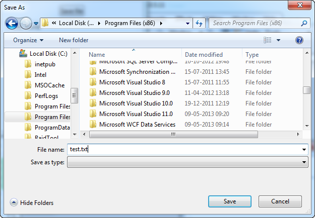 The Savefiledialog The Complete Wpf Tutorial 0916