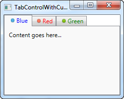 Using the WPF TabControl The complete WPF tutorial